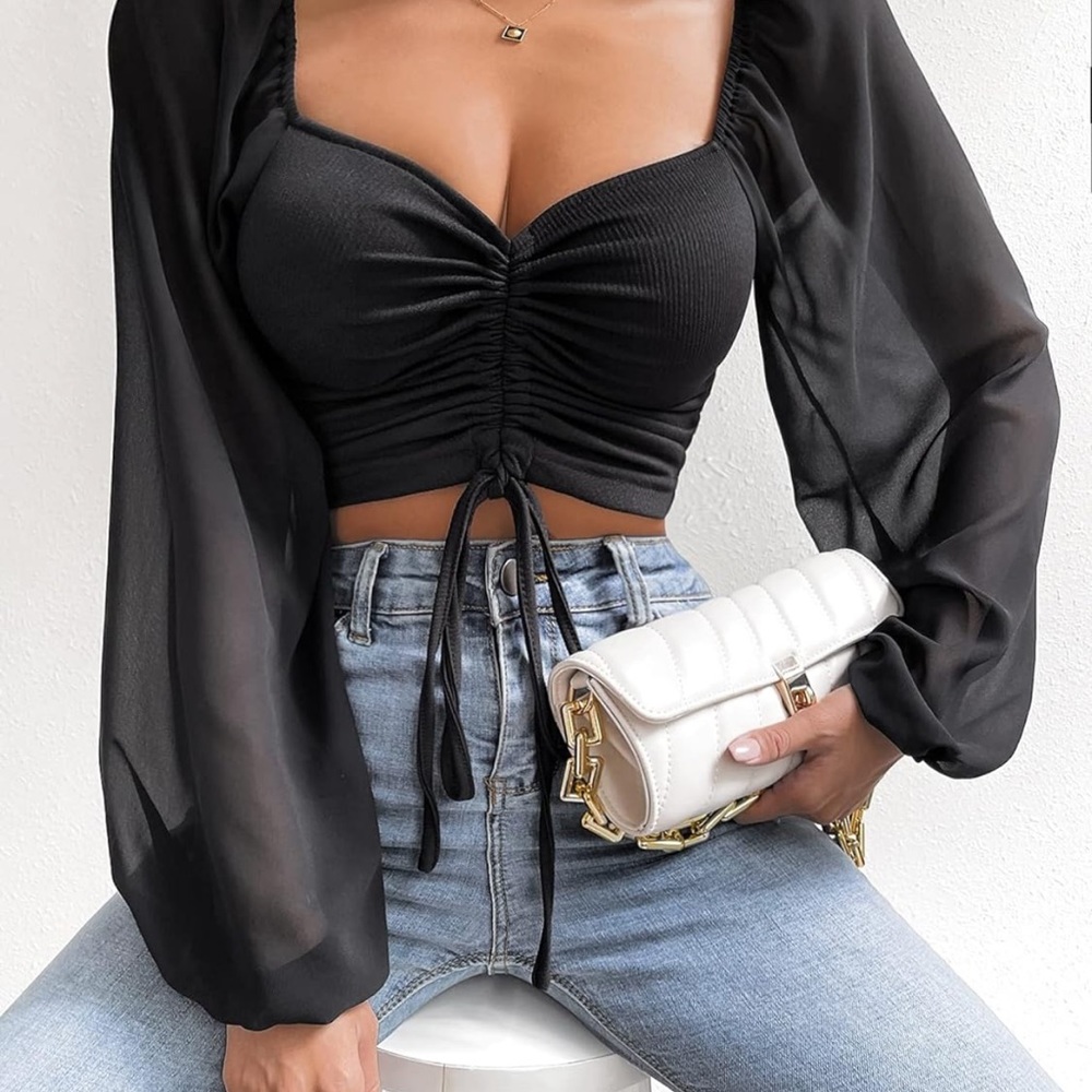 EUC rue 21 Crop Top - Picture 1 of 14